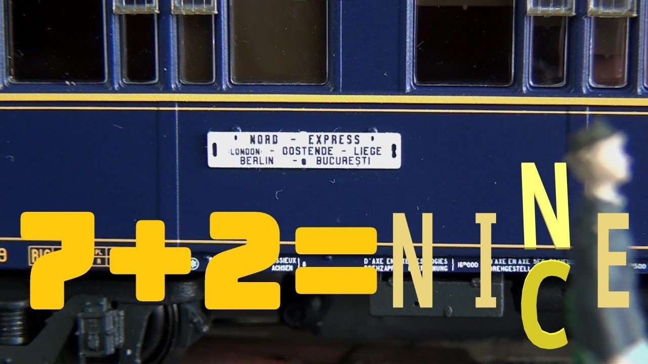 🇫🇷 Nord-Express (Northern Express) 1936 ModelsWorld by LS Models CIWL type /2 sets MW1001 & MW1001-1