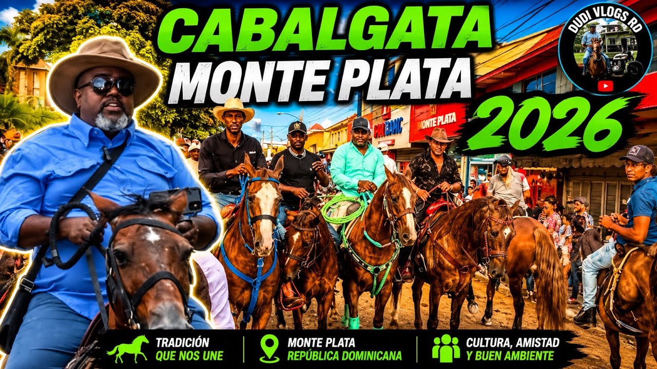 Gran cabalgata de Monte Plata 2026 🇩🇴