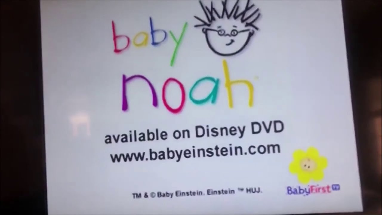 Baby Einstein: Baby Noah (Partial BabyFirstTV airing - camera recording) (READ DESCRIPTION)