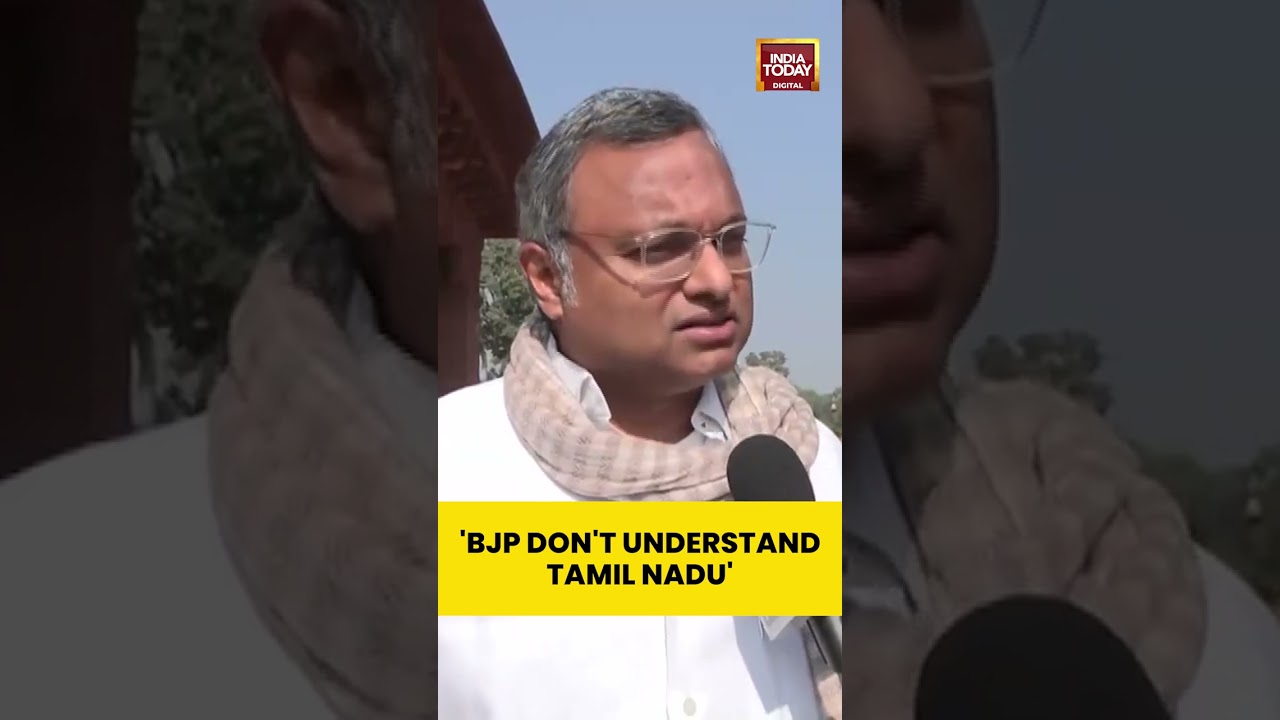 'BJP Don't Understand Tamil Nadu' | #shorts #parliament #wintersession #tamilnadu #bjp #opposition