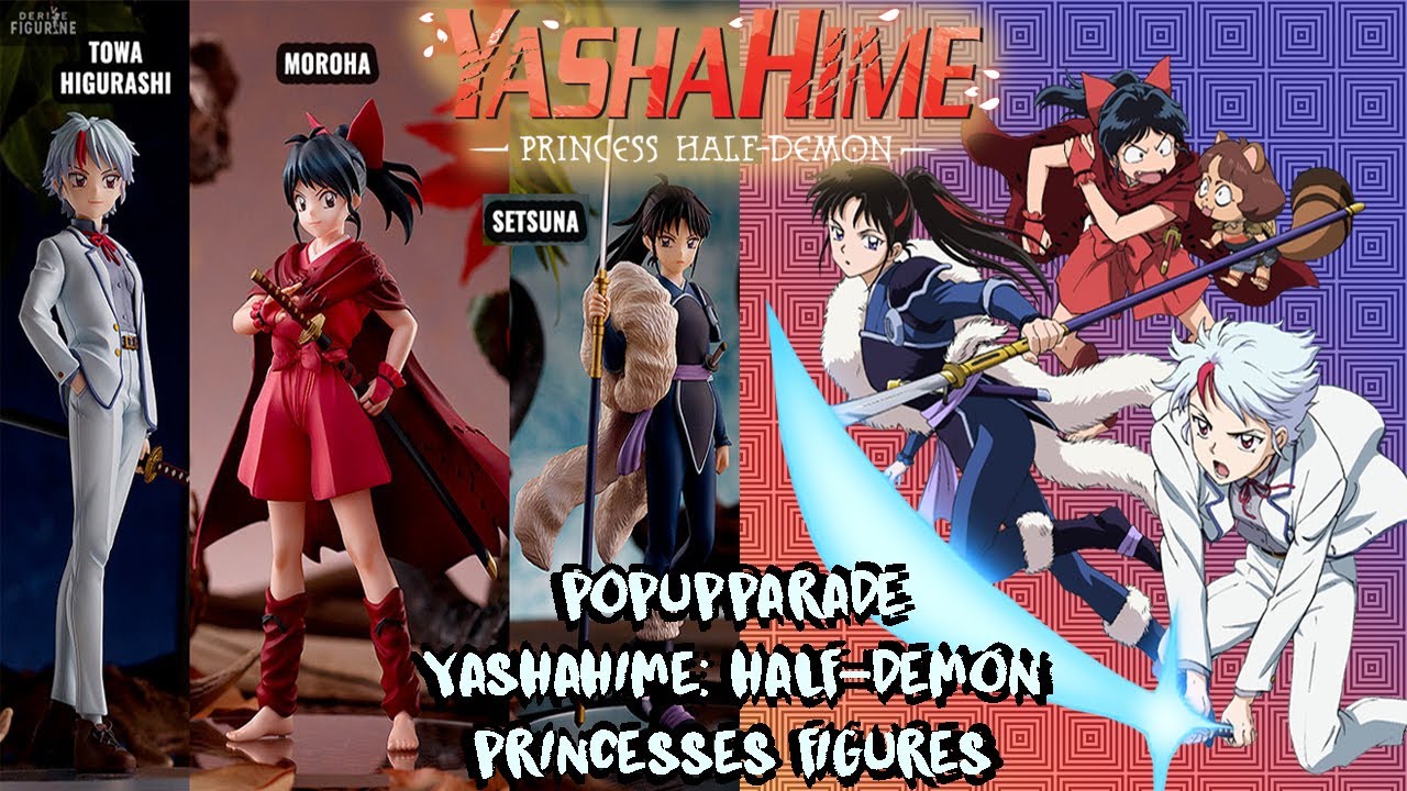 UNBOXING | POPUPPARADE | Yashahime: Half-Demon Princesses Figures❤️🤍💜