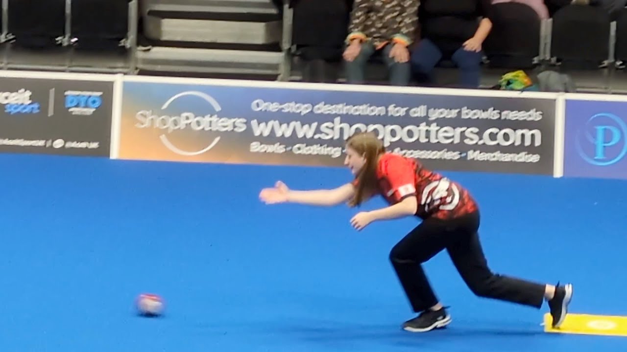 World Indoor Bowls Championship 2026 - phone cam