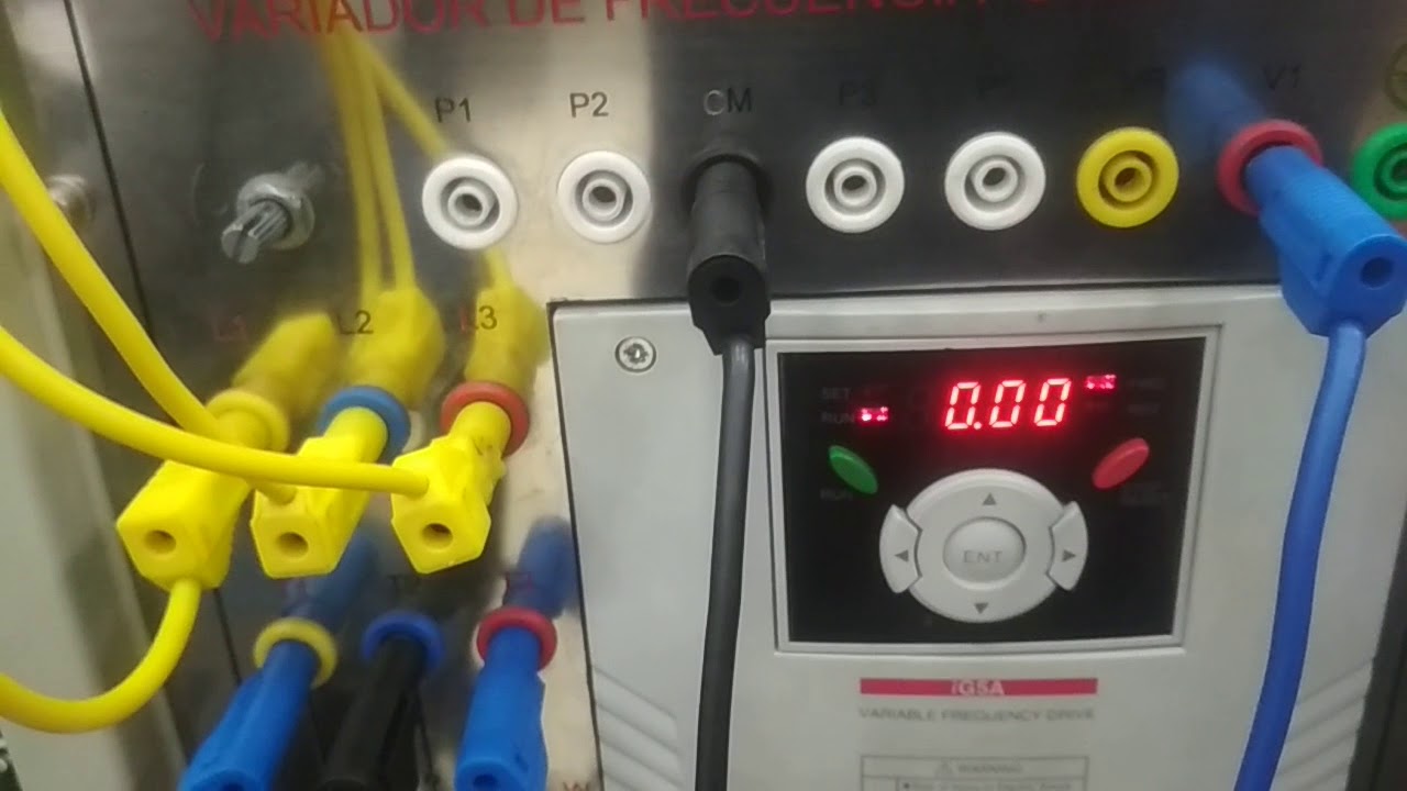 Control de velocidad de un motor trifásico mediante PLC S7-1200 y variador de frecuencia SV037iG5A-2