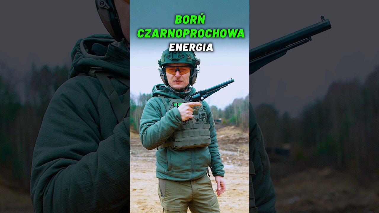 Sprawdziłem jaką energię ma rewolwer czarnoprochowy🔥🔥 #gunmajster #rewolwer #czarnoprochowy