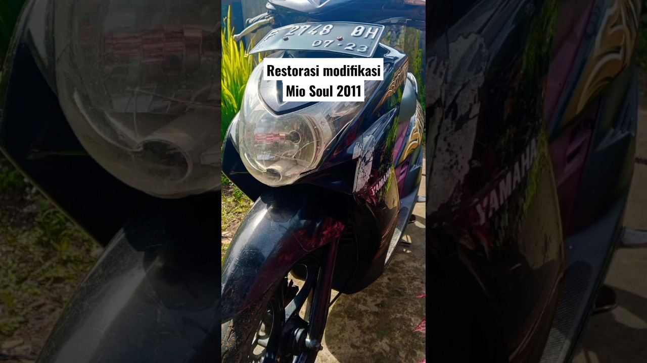 Restorasi Mio Soul 2011 🤩🔥#miosoul #yamaha #shorts #shortvideo #propermio #pasukanmatic