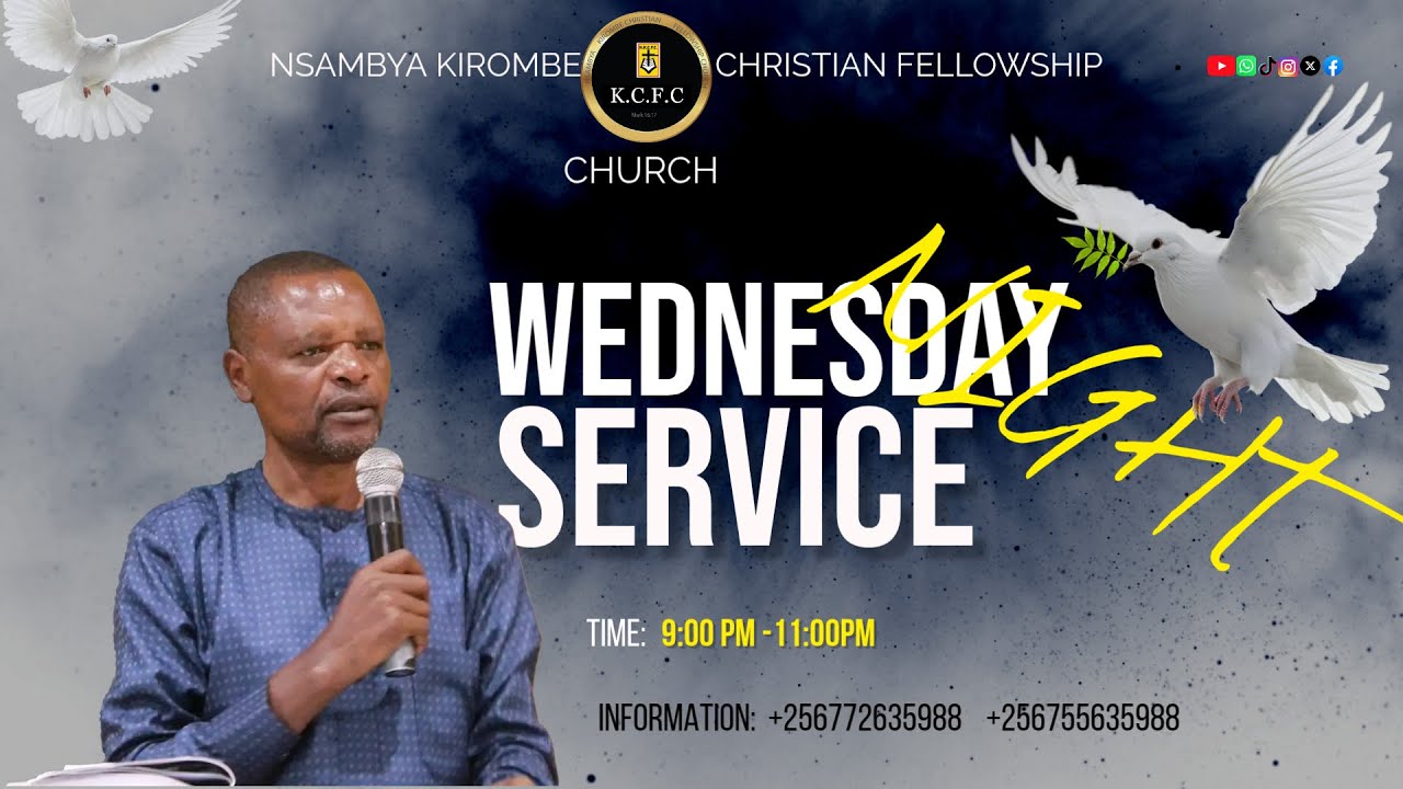 WEDNESDAY MINISTERS' SERVICE WITH PASTOR JOHN MARK SSEBUGENYI @NKCFC 11TH. FEBRUARY. 2026