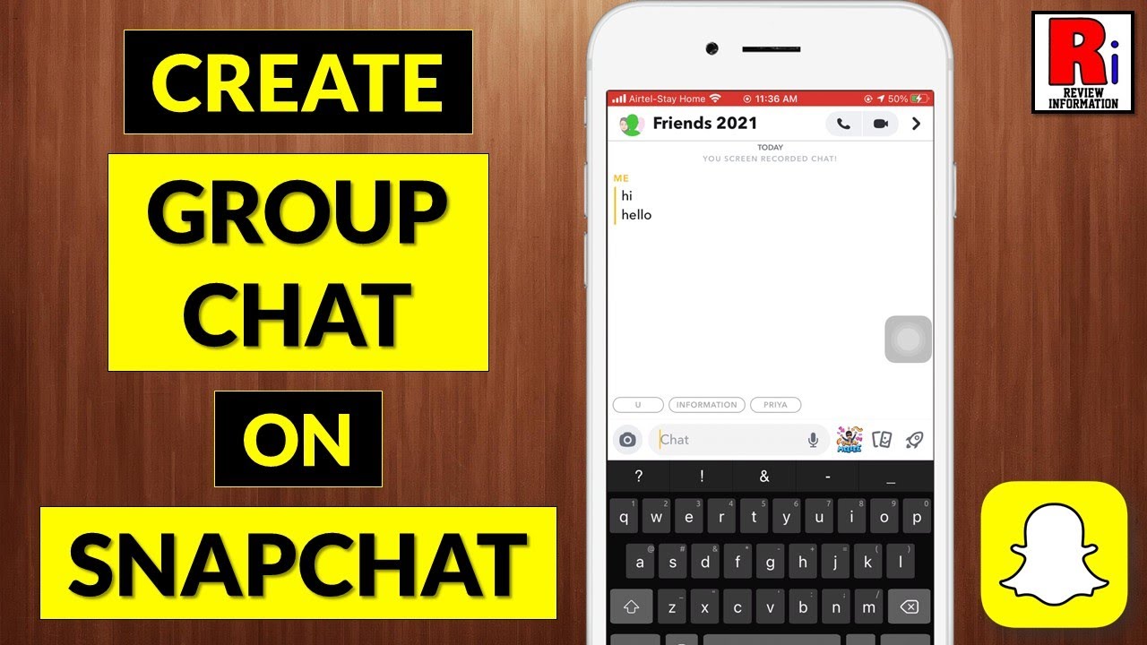 How to Create A Group Chat on Snapchat (Updated)
