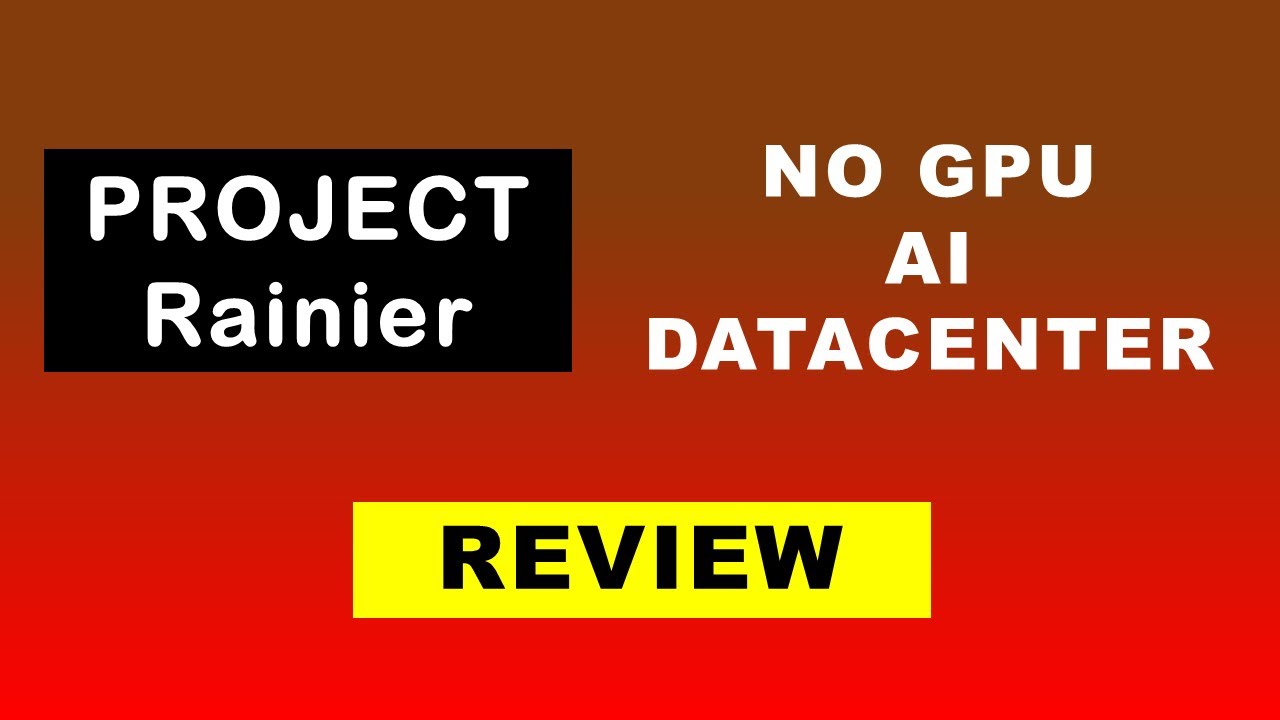 Революционный центр обработки данных для ИИ от Project Rainier, созданный без использования ни од...