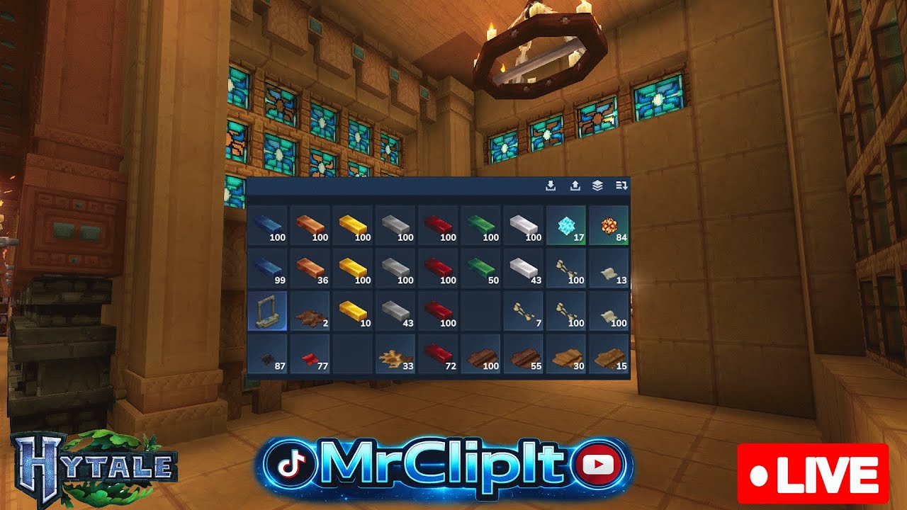 Fully Vanilla Streamer World in Hytale #shorts #live #hytale