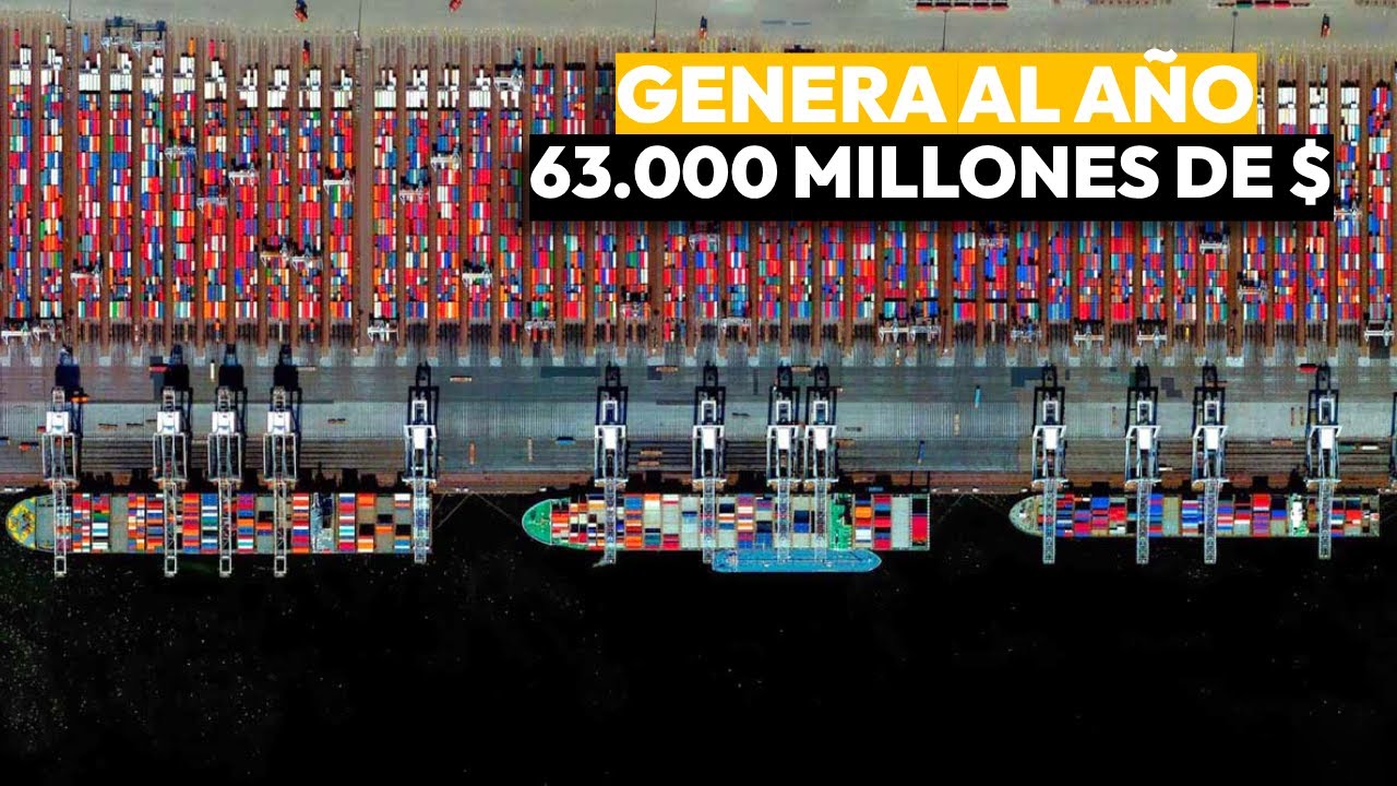 As&iacute; es el puerto m&aacute;s grande de Europa