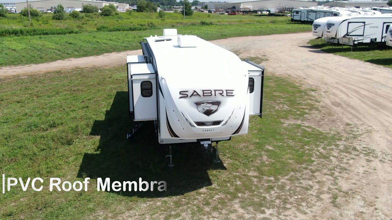 Get More with 2022 Sabre Fifth Wheels - Cobalt Package