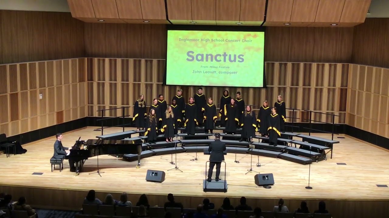 IHS Concert Choir   Sanctus