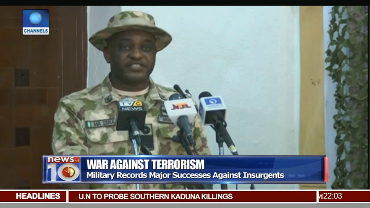 Military Gives Update On Operation Lafiya Dole