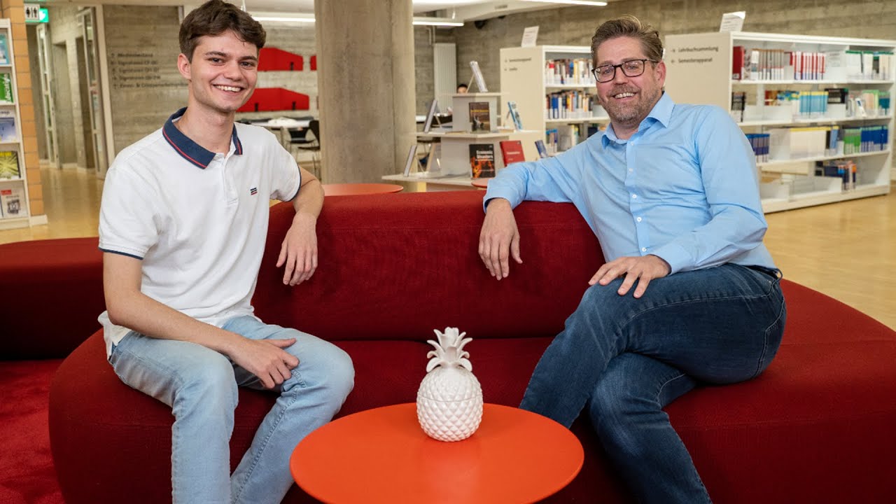 «Studi meets...» : Master's student Tarek meets alumnus Marc