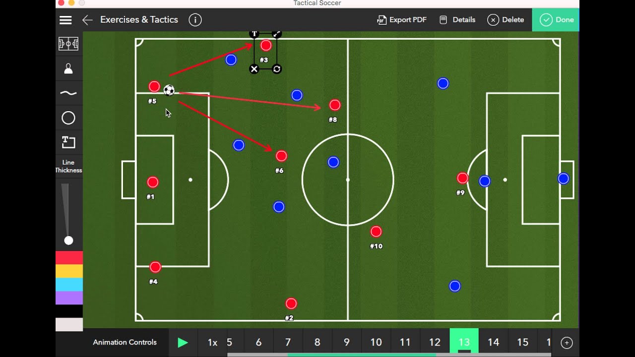 9v9 Formation 1-2-3-2-1 Part 1 (PFS)