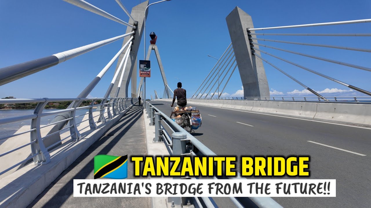 Exploring Tanzania's Futuristic TANZANITE BRIDGE That Transformed Dar es Salaam's Skyline