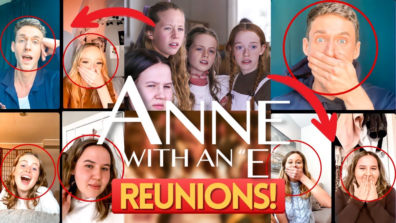 ANNE WITH AN E CAST REUNION (AMYBETH MCNULTY, KYLA MATTHEWS, MIRANDA MCKEON, GLENNA WALTERS...)