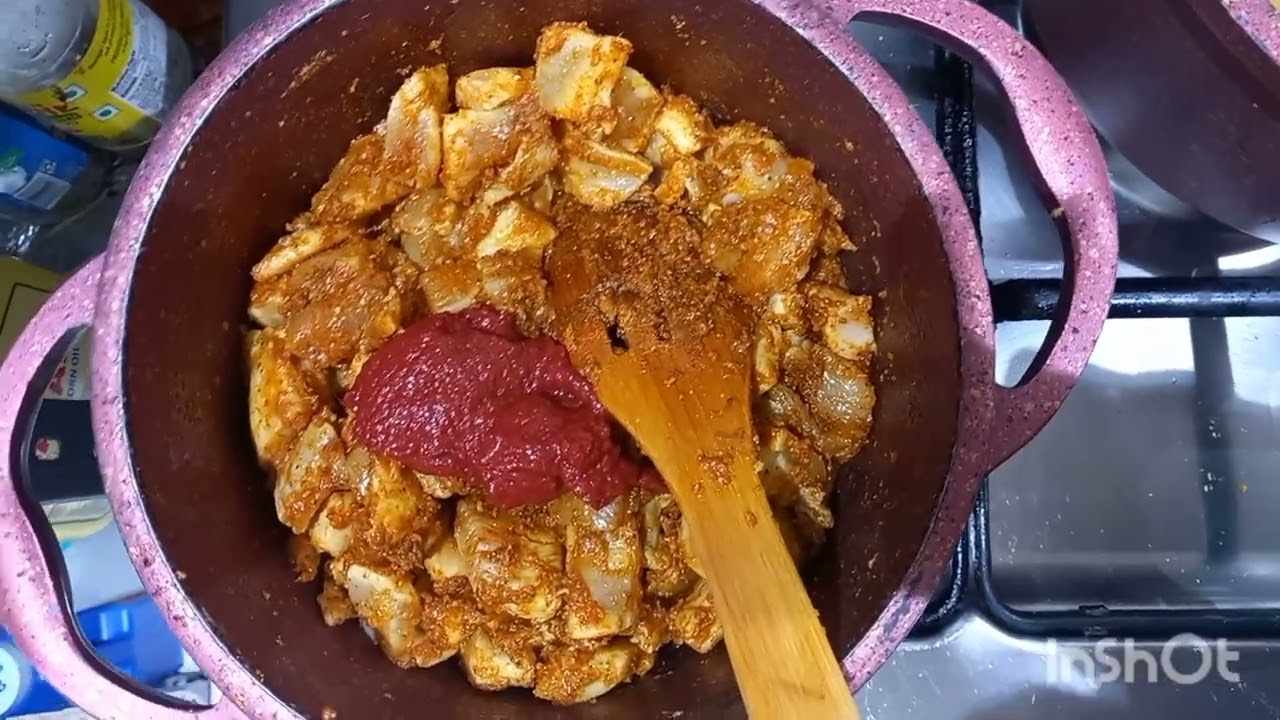 Butter chicken with rice 