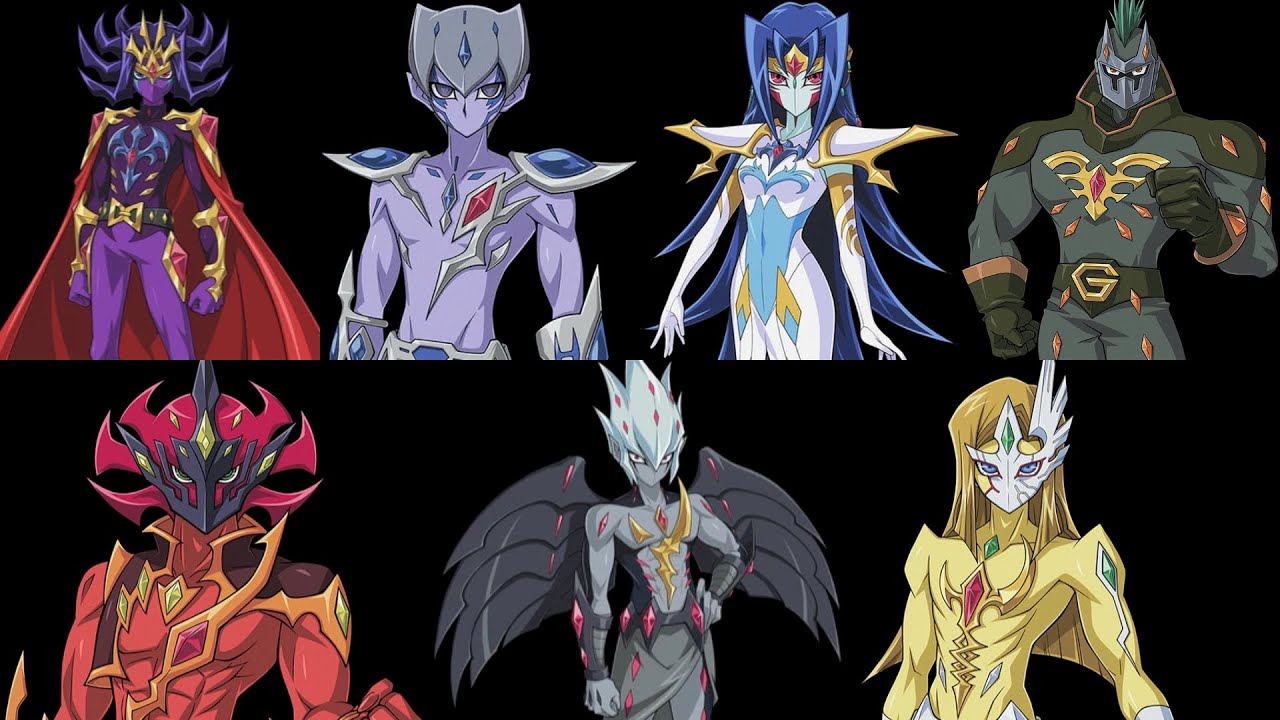 Yugioh Duel Links: All Barian Battlemorphs