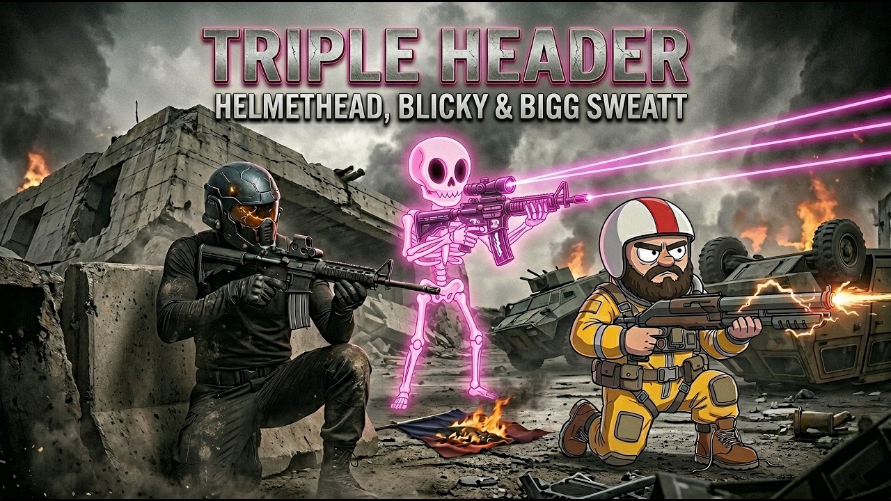 Triple Header | Delta Force, Marathon, Arena Breakout w/ Bigg Sweatt and Blicky
