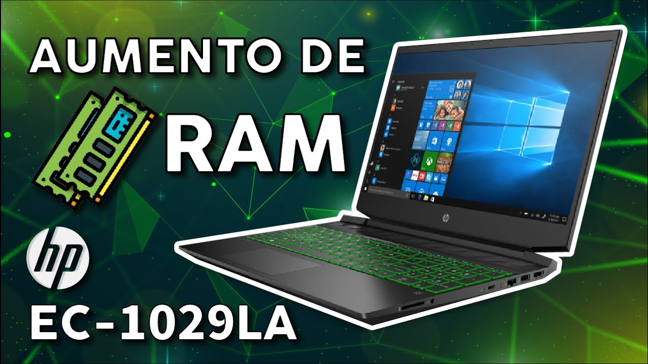 CAMBIO O AUMENTO DE RAM 👨‍💻| HP PAVILION GAMING 15 EC-1029LA 💻| FACIL Y RÁPIDO❗ | ESPAÑOL✅