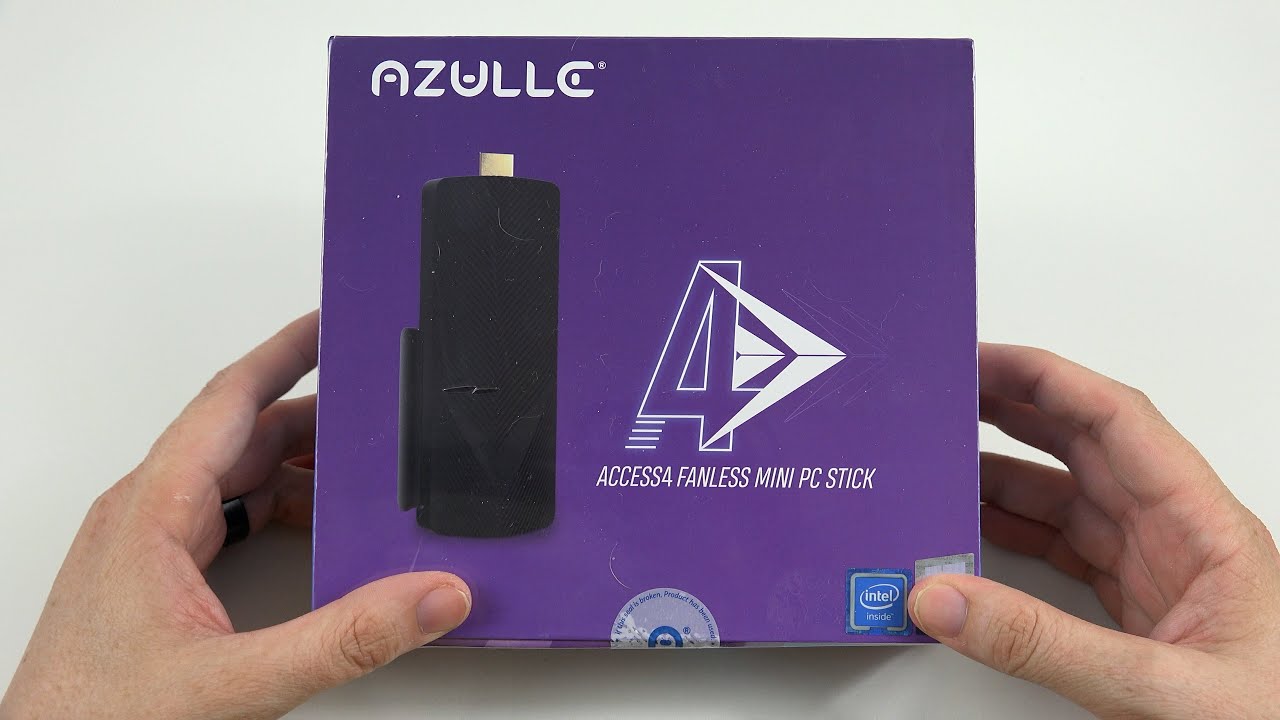 Azulle Access 4 Mini PC HDMI Stick Unboxing and Review