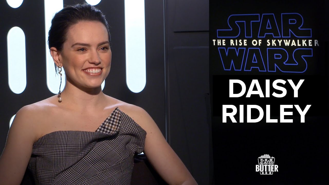 Star Wars: The Rise of Skywalker: Daisy Ridley Fun Interview | Extra Butter