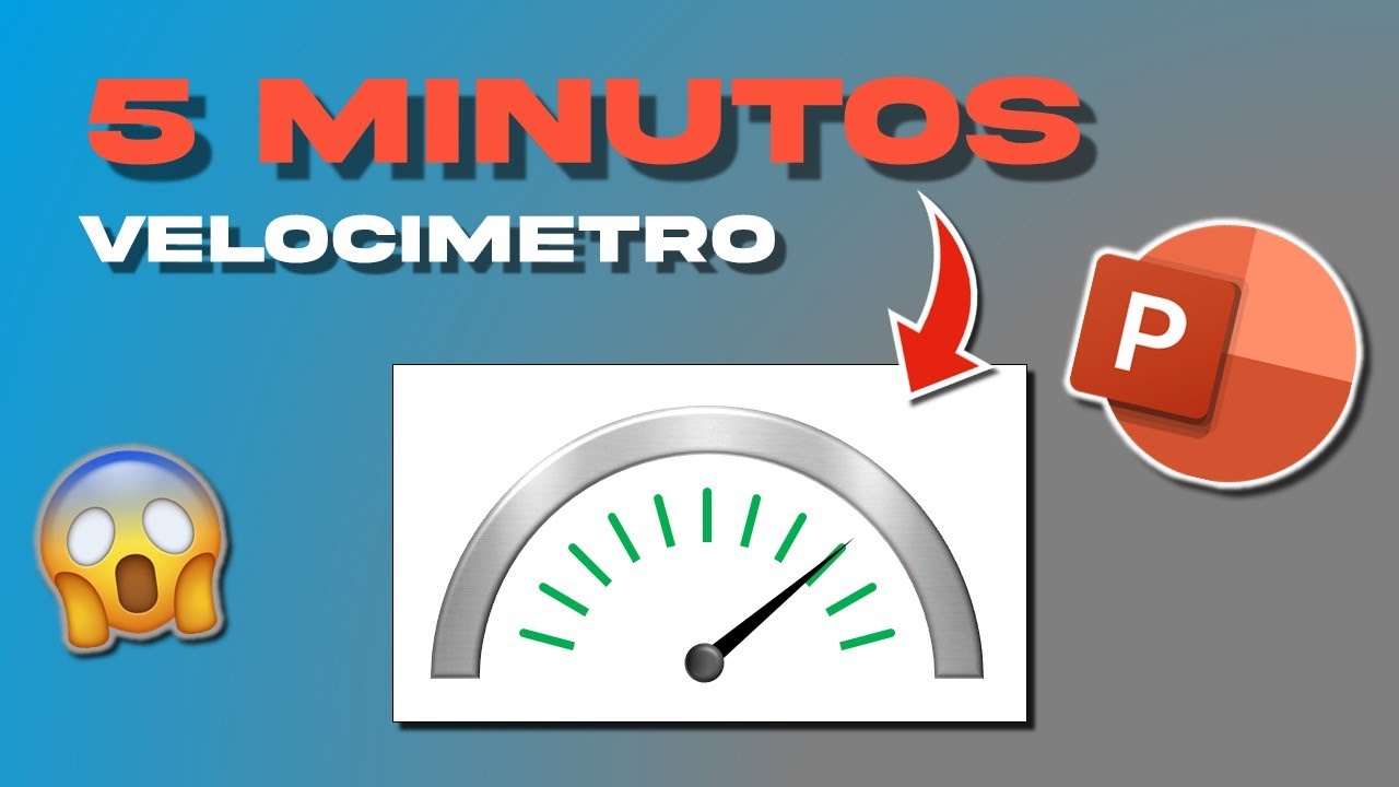 Gráfico de velocímetro no PowerPoint