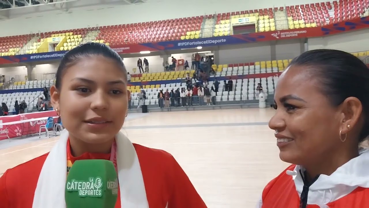 EMOTIVO | Valentina Valera y su madre voleibolista 🏐🇵🇪 | Sudamericano Sub17 