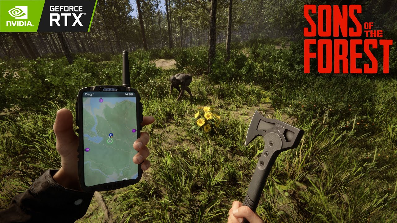 Sons Of The Forest  ► RTX 3070 AMD Ryzen 7 5800x ULTRA settings PC gameplay! 4K 60fps