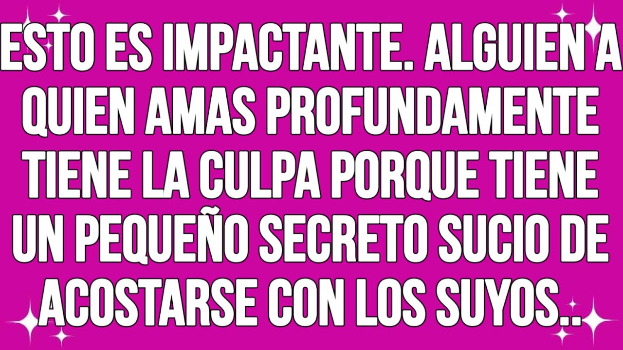 ¡Dios dice que esto es impactante! Alguien a quien amas profundamente es inculpable porque...