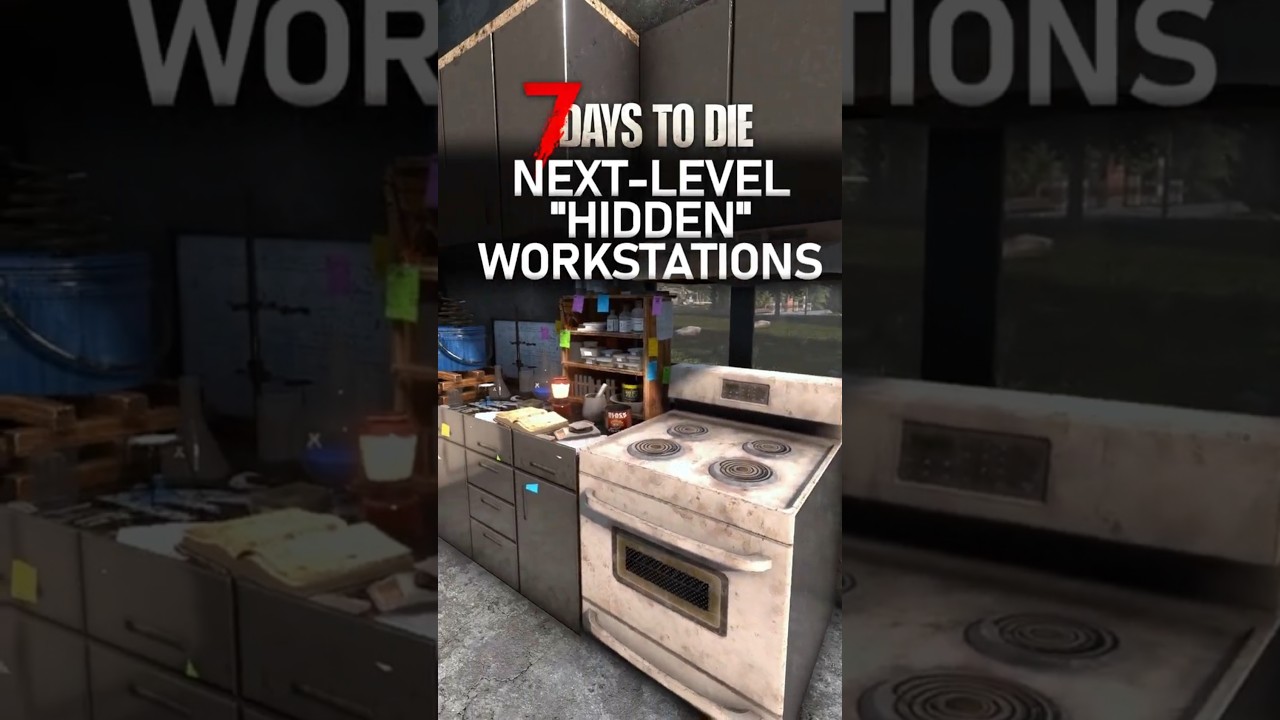 7 Days to Die: Next Level Crafting Stations | Quick Tips #7daystodie #7dtd #cozygamer