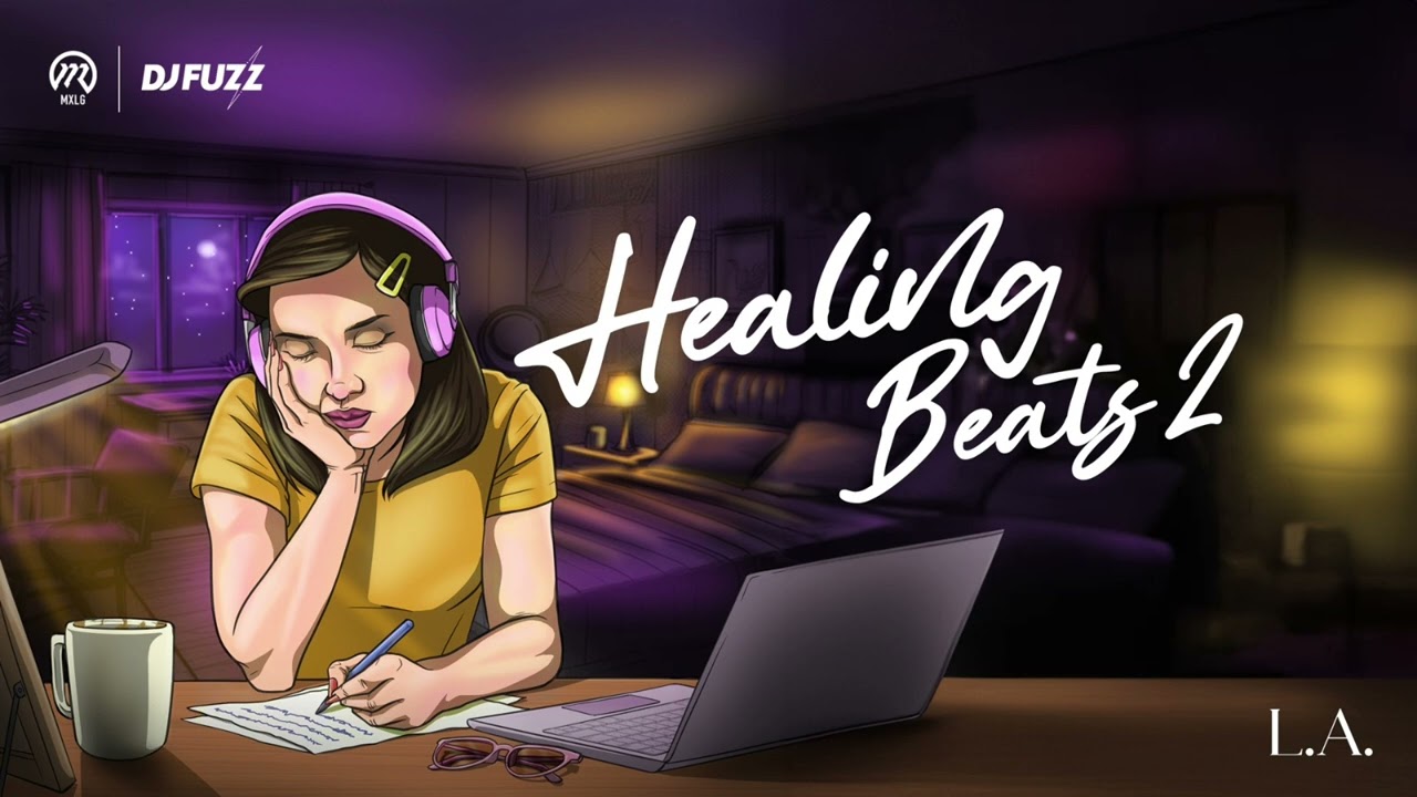 1 Hour Lofi Hip Hop Healing Beats for Studying, Relax & Sleep | DJ Fuzz