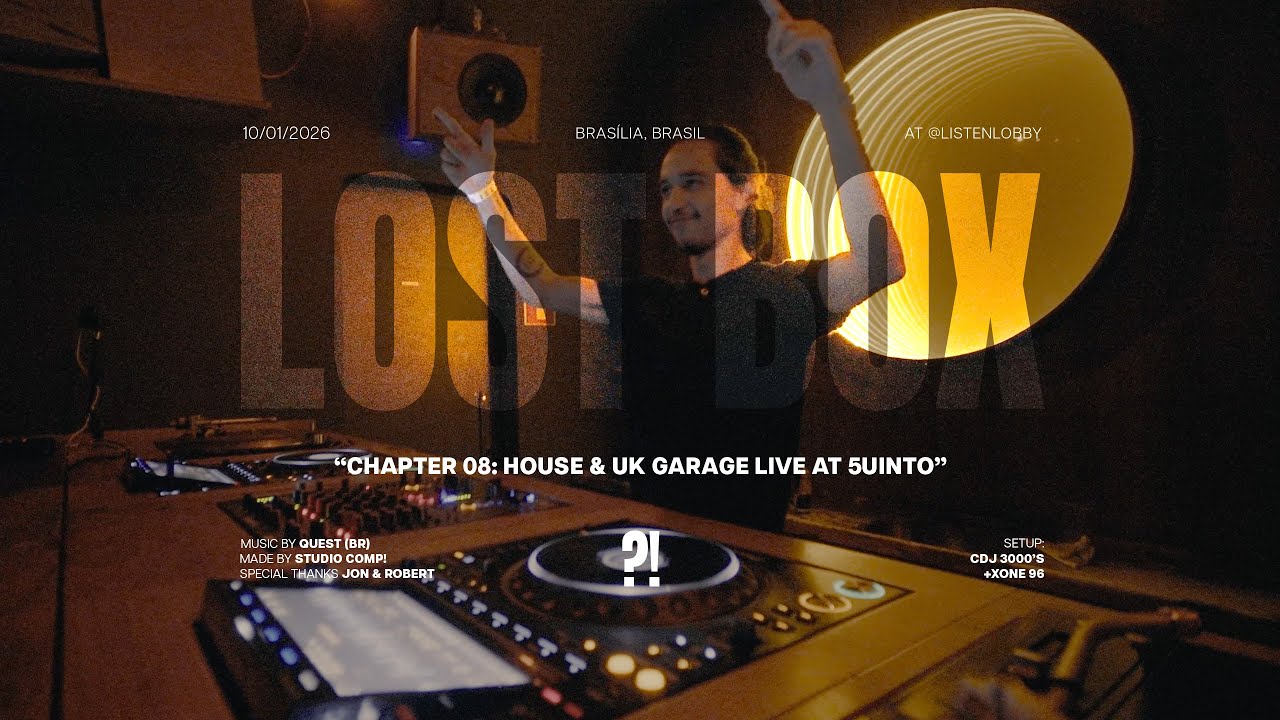 House & UK Garage DJ Set Live At 5uinto | Quest (BR) | Lost Box #08