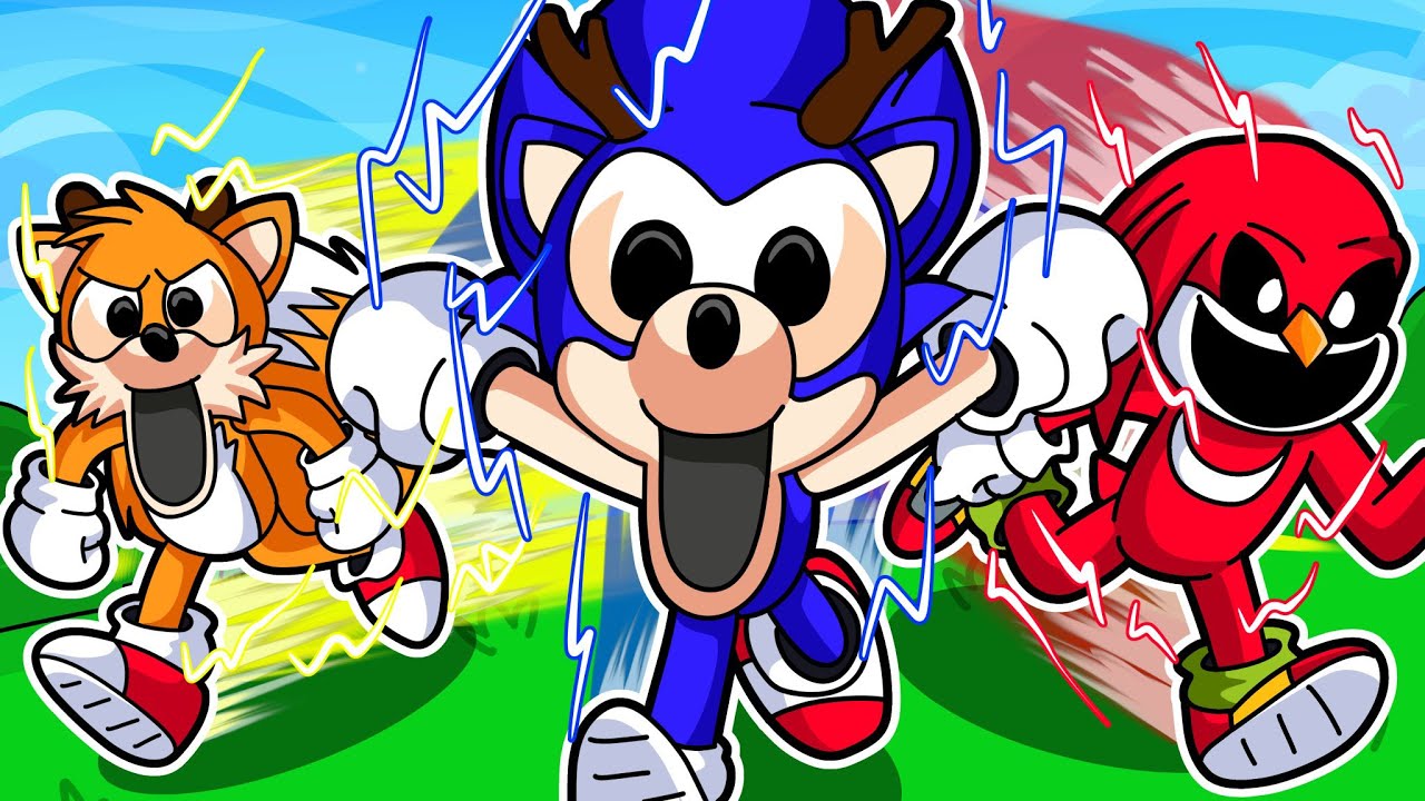 ¡Volviéndonos la FAMILIA DE SONIC Más Rápida de Roblox con 99 NOCHES en el BOSQUE!