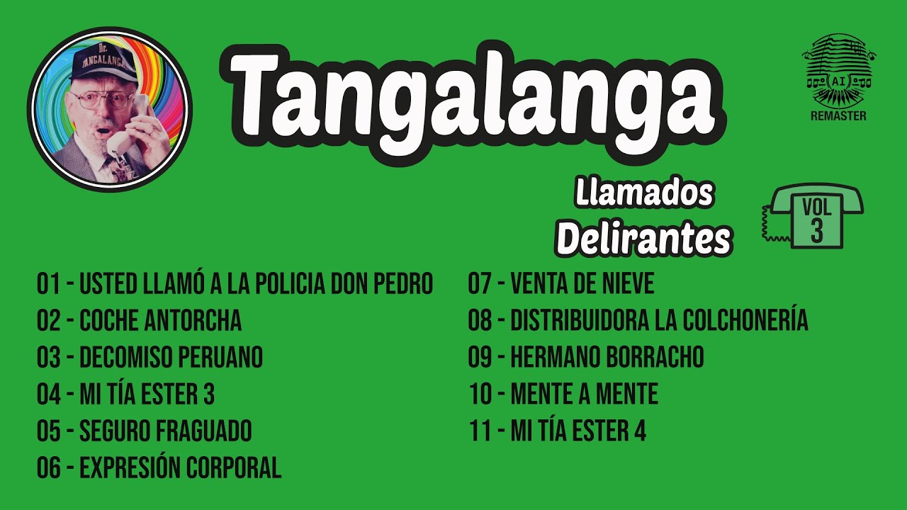 Tangalanga - Llamados Delirantes Vol. 3