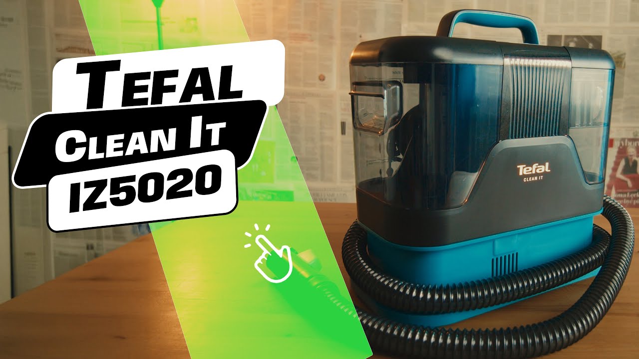 Odkurzacz piorący, który nie boi się plam | Tefal Clean It IZ5020