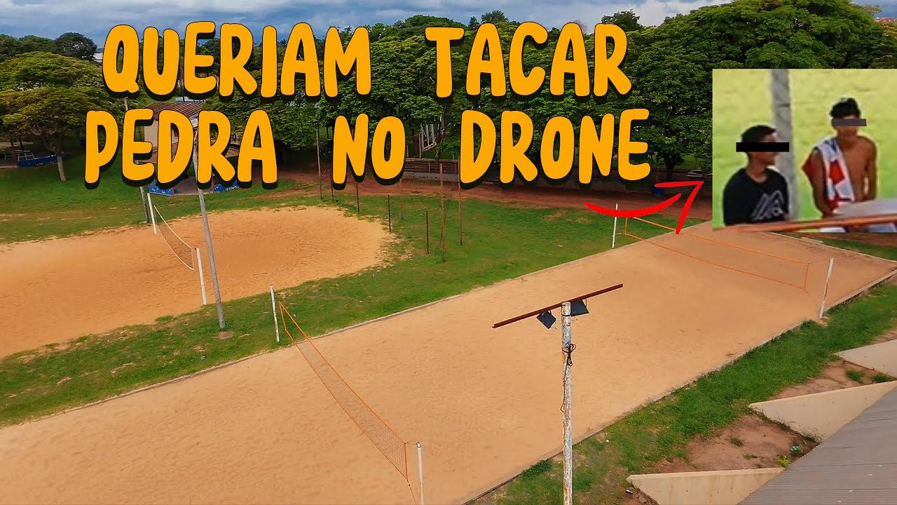 Explorando o clube inteiro de drone – e sim, eles quase me pegam!