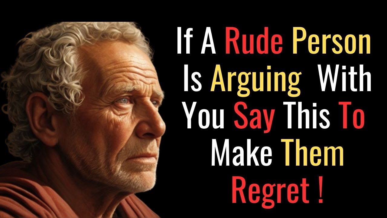 How To Effortlessly Defend Yourself In Against a Rude Person, STOIC PHILOSOPHY