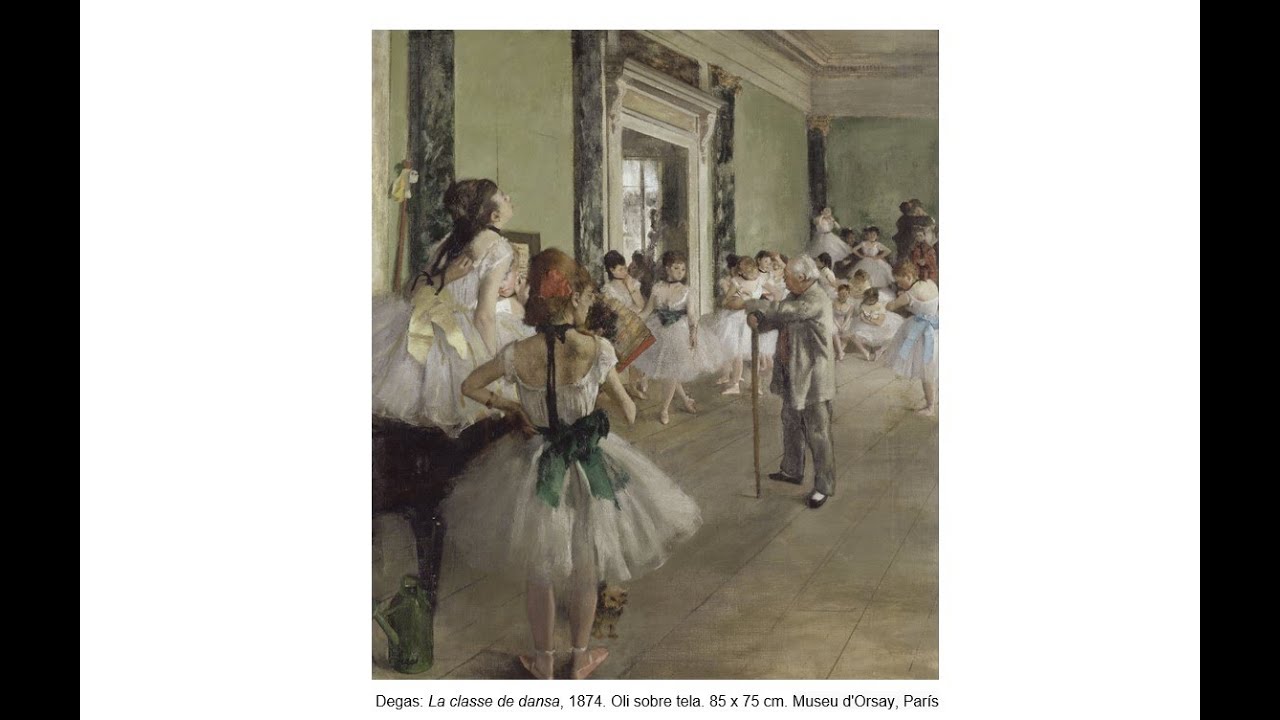 36. Impressionisme: Degas: la classe de dansa