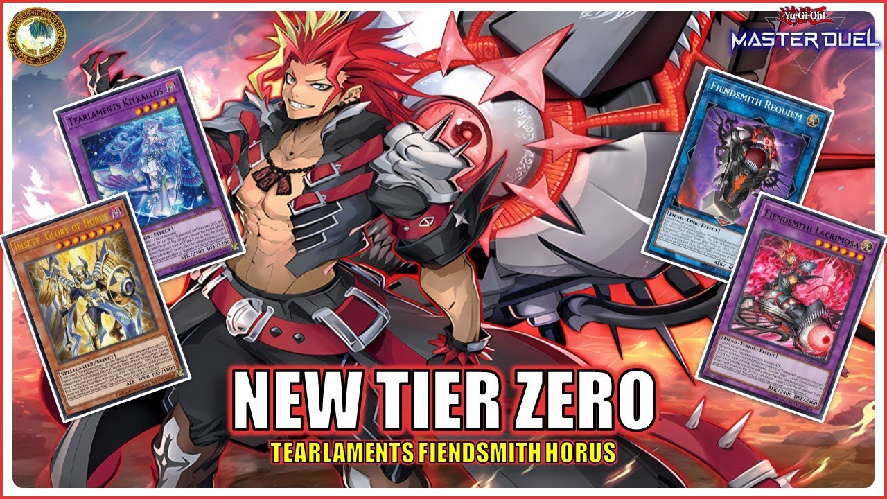 NEW TIER ZERO 🏅 Fiendsmith Tearlaments Horus Deck 2025 | Tips and Tricks - Yugioh Master Duel