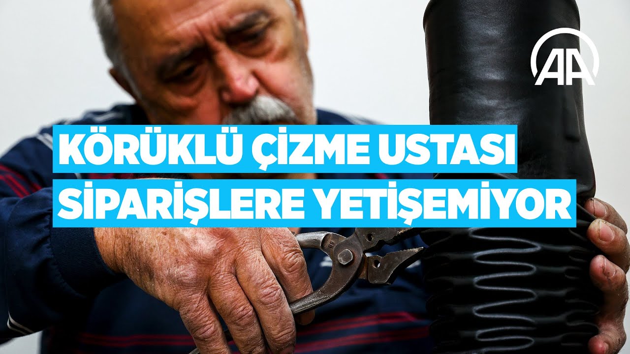 Geçmişte sadece efeler ve ağalar giyiyordu | Son körüklü çizme ustası siparişlere yetişemiyor