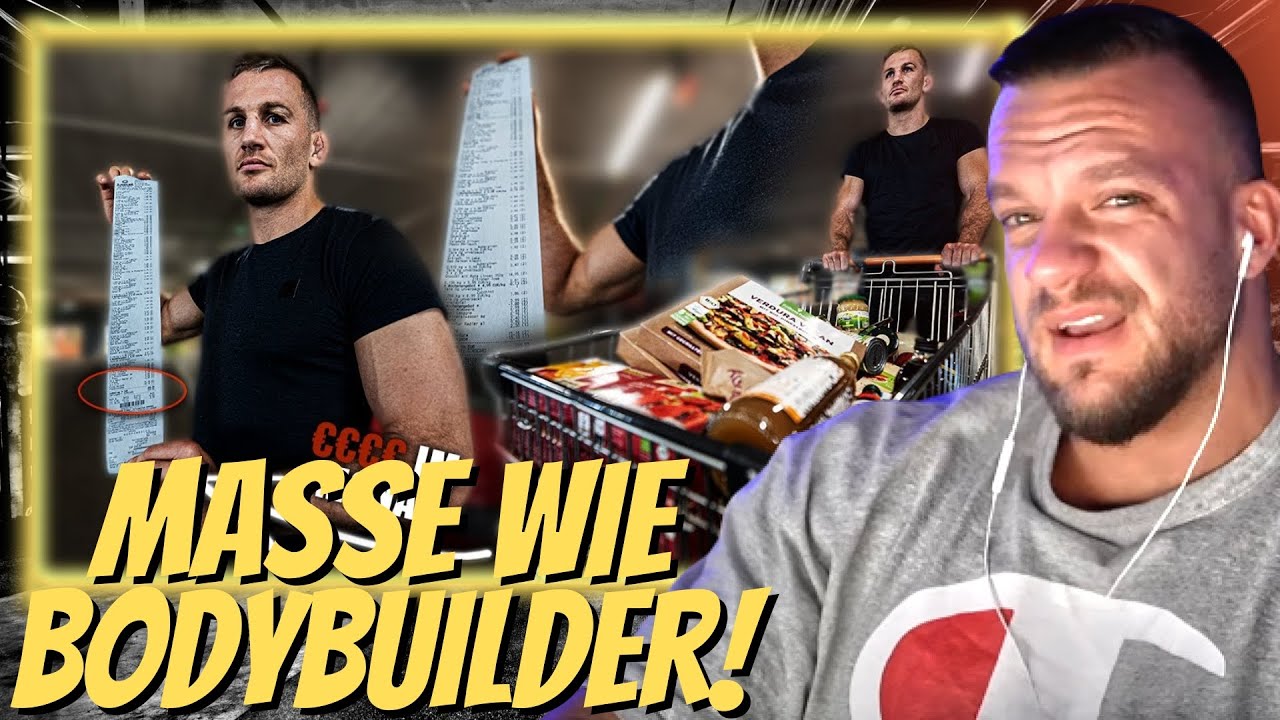 Das alles knallt sich Stephan Pütz rein! (MMA Fighter Einkauf) William Niewiara Live Reaktion