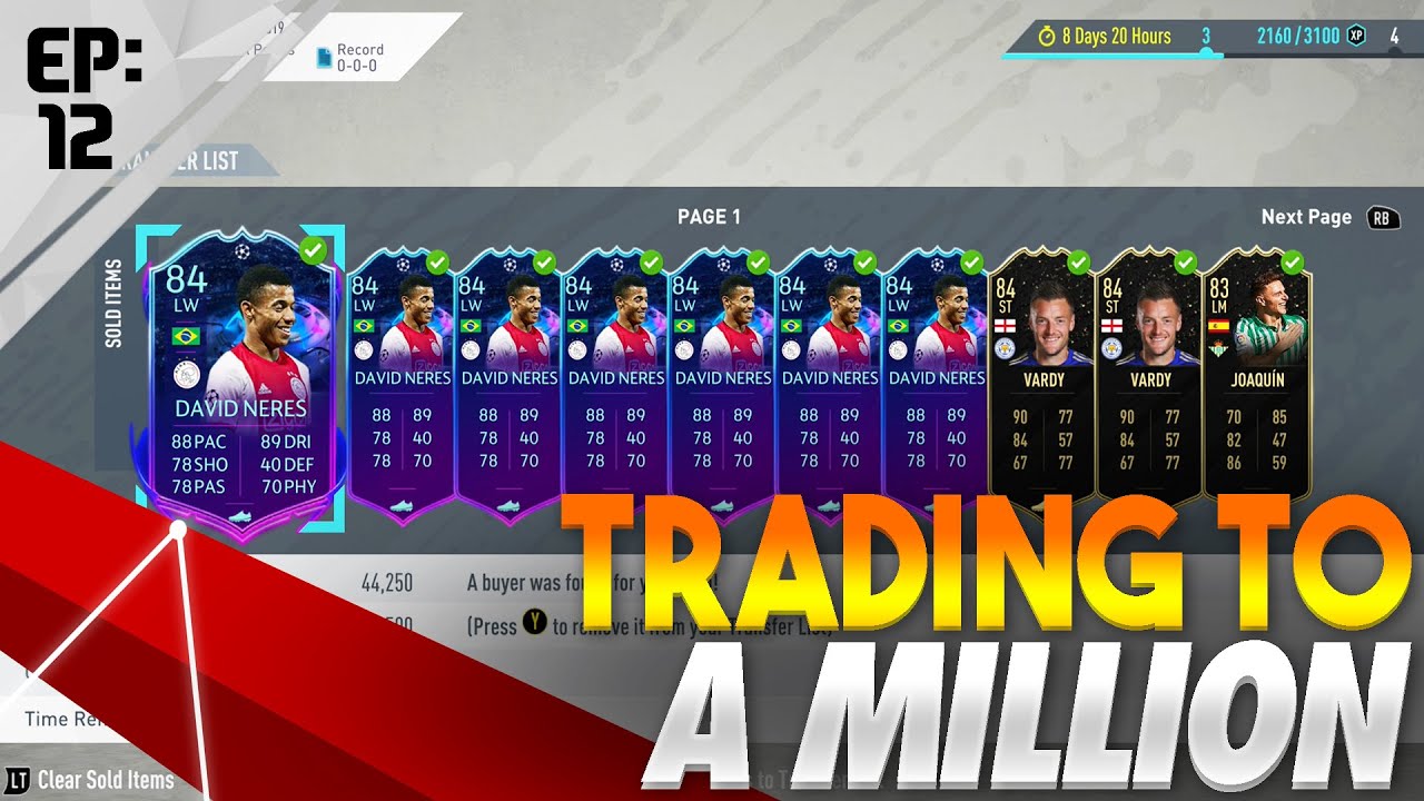 MAKING 200K PROFIT QUICKLY ON FIFA 20! -  FIFA 20 TRADING TO A MILLION EP 12