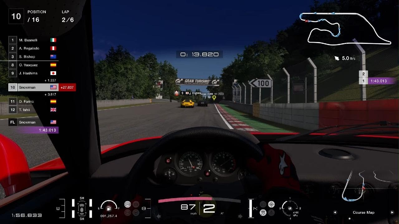 Gran Turismo 7 Ferrari Cup Weekly Event