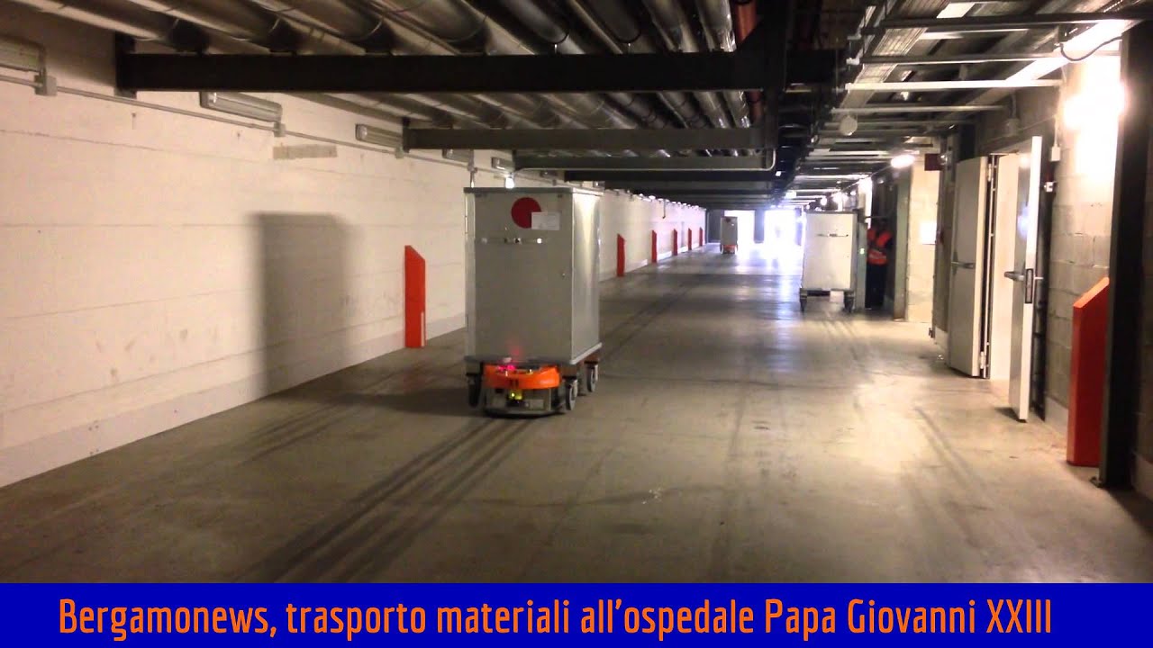 Bergamonews, trasporto materiali all'ospedale Papa Giovanni XXIII