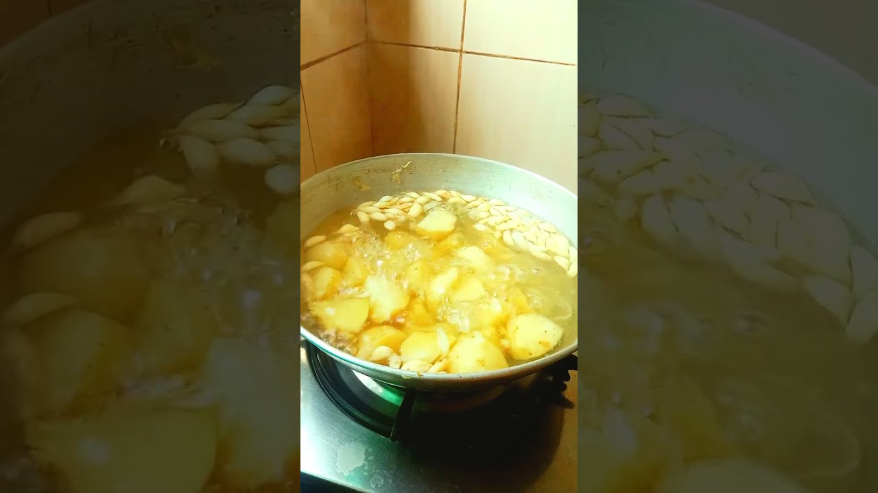 নিজের হাতে রান্না || আলু ঘন্ট রেসিপি  || ভাত রান্নার টিপস || আলুর চপ || #smartcookinghouse #food
