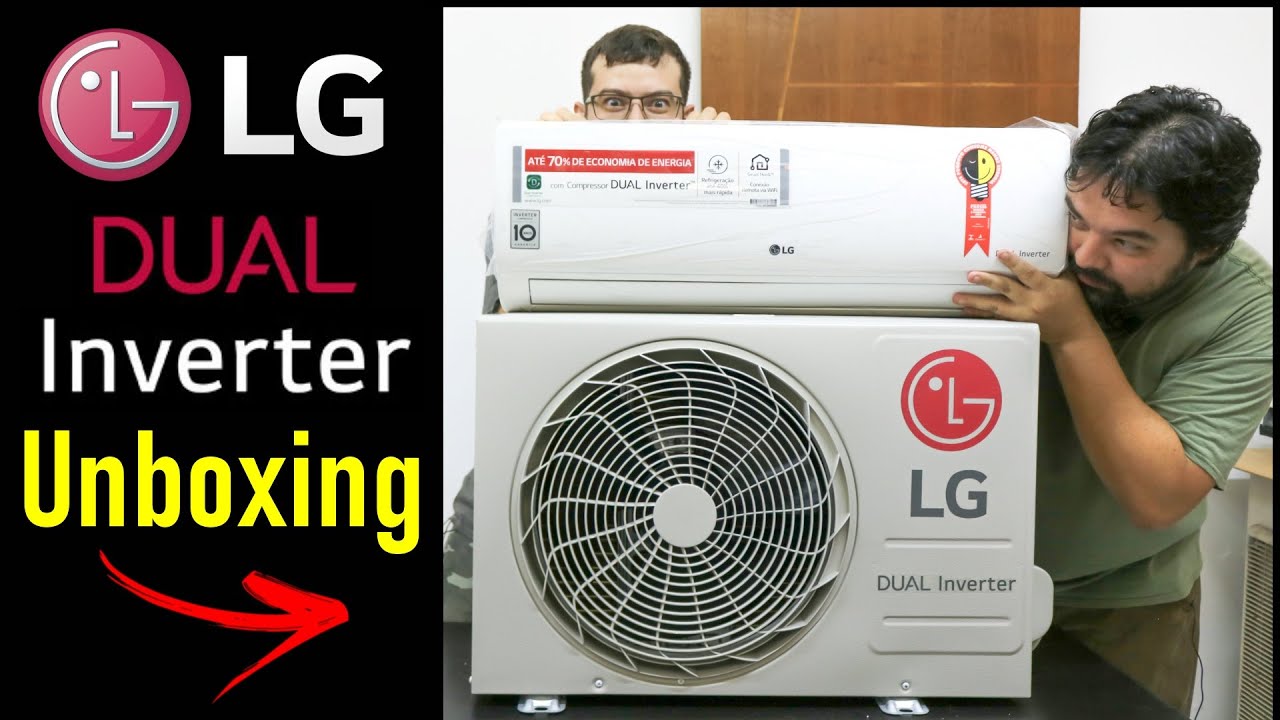 Ar Condicionado LG Dual Inverter Voice Unboxing