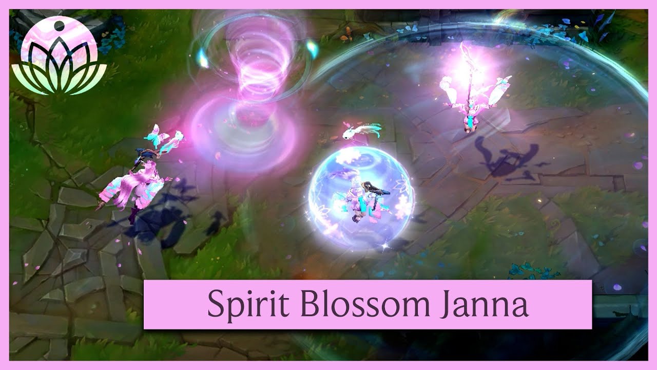 Spirit Blossom Janna League of Legends Custom Skin