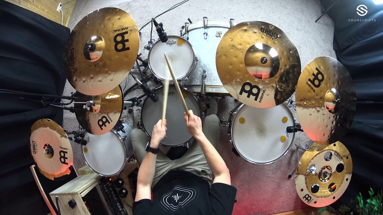 Meinl Classics Custom Mixed Cymbal Setup Test / Drumscripts | Philipp Zinnbauer
